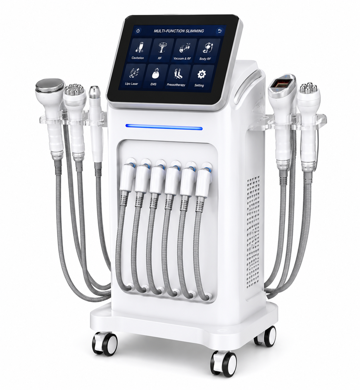 جهاز Multi Function Slimming متعدد الوظائف بخلفية بيضاء